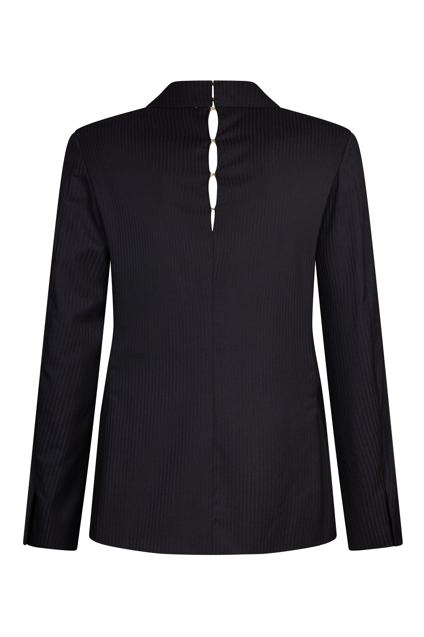 Classic Stripe Single Breast Tailored Jacket