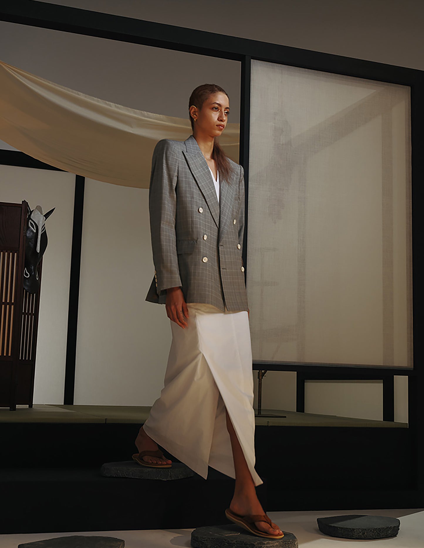 Double Breast Tailored Jacket