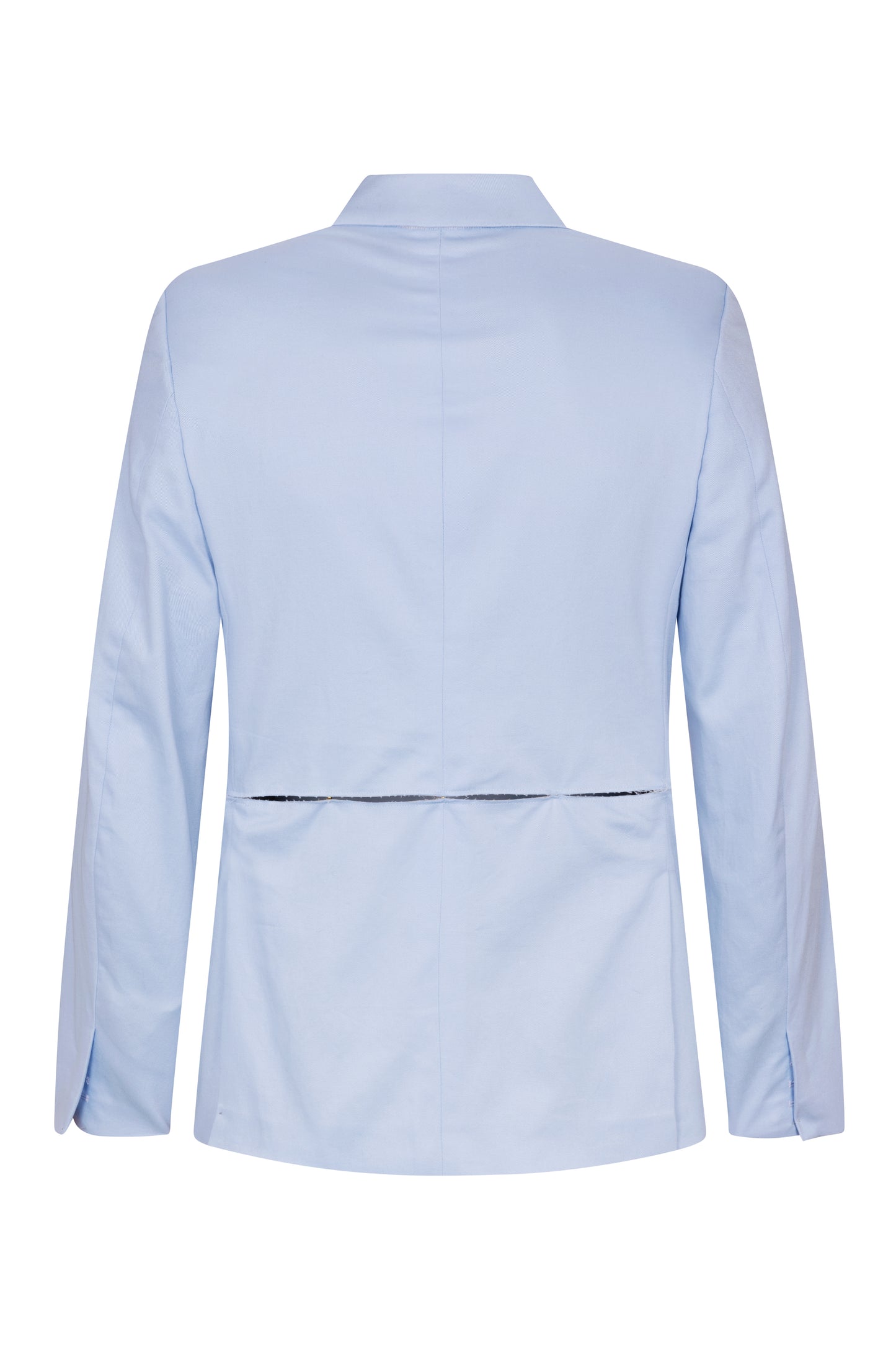 Classic Single Breasted Tailored Jacket - Lopez Blue
