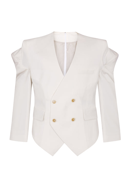 Deformed Gillet Jacket