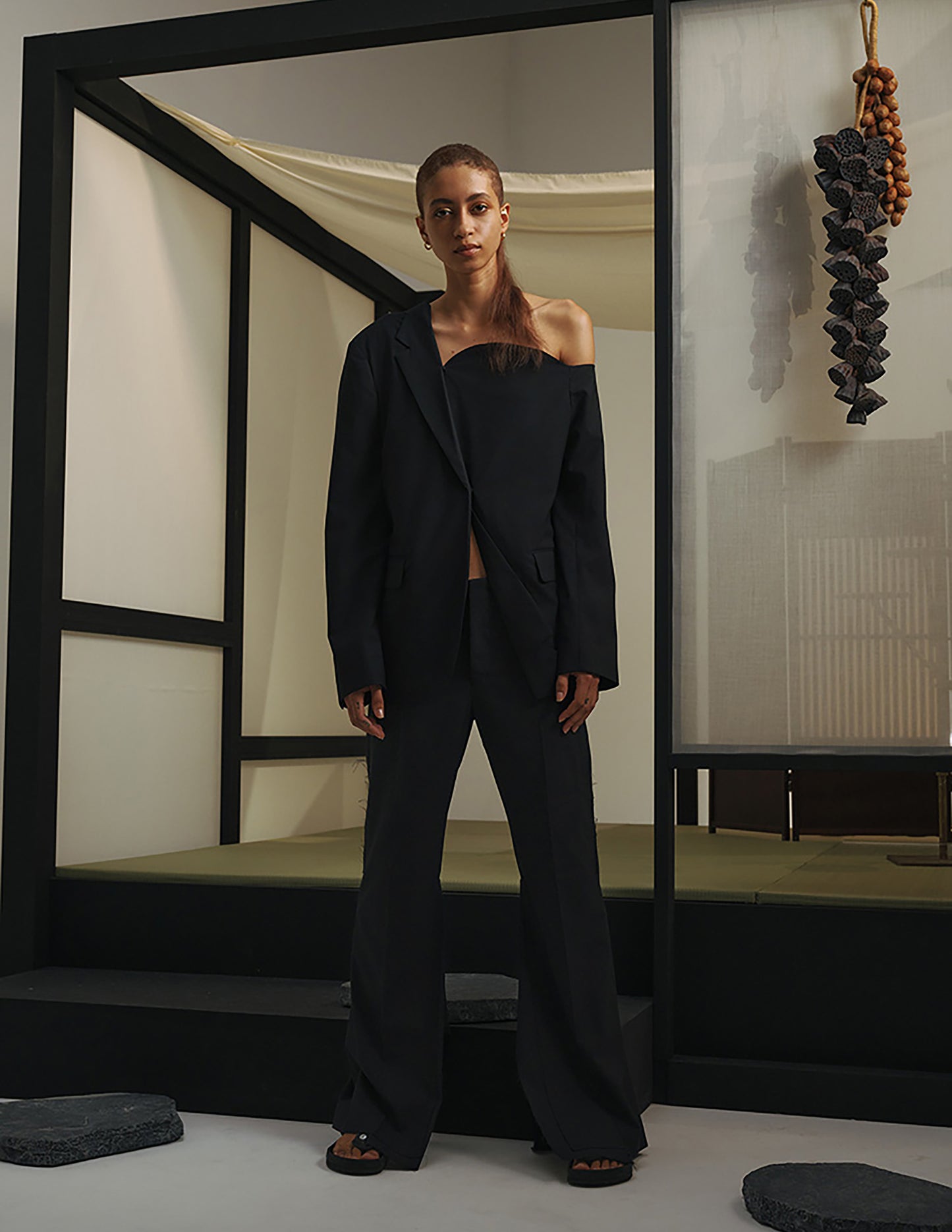 Asymmetry Tailored Jacket