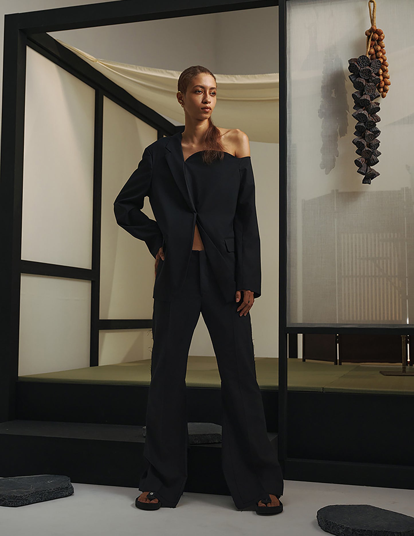 Asymmetry Tailored Jacket