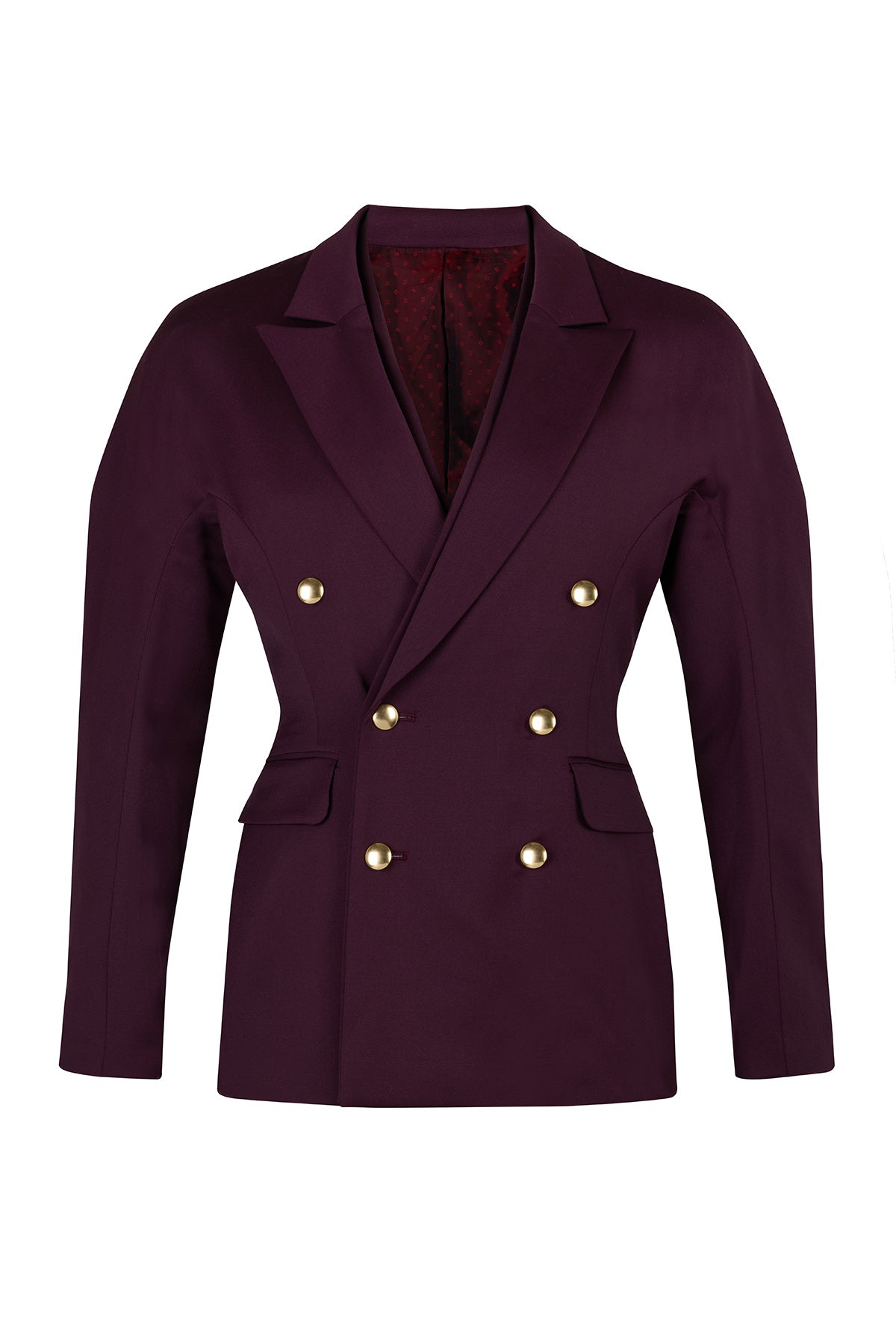Classic Double Breased Tailored Jacket "Power Suits"