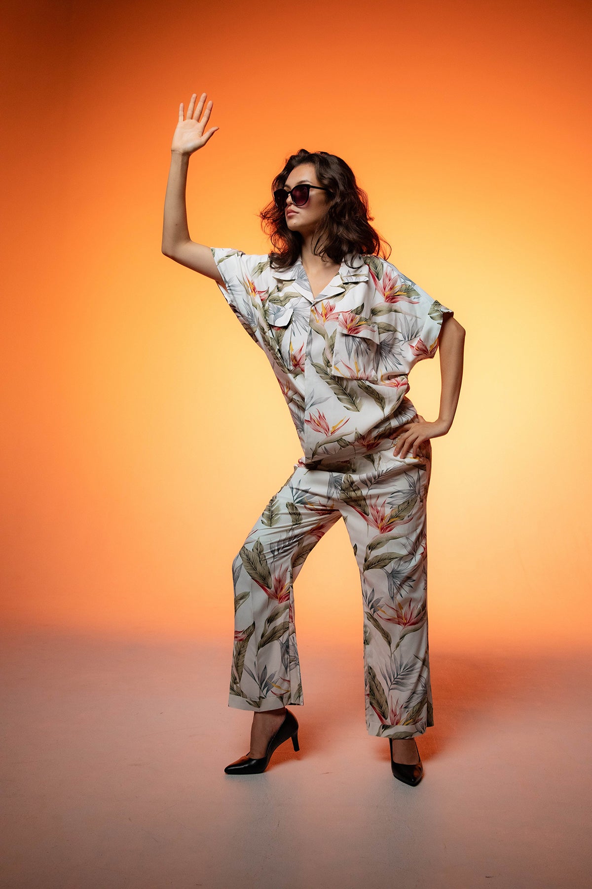 Classic Print Trousers - Botanical