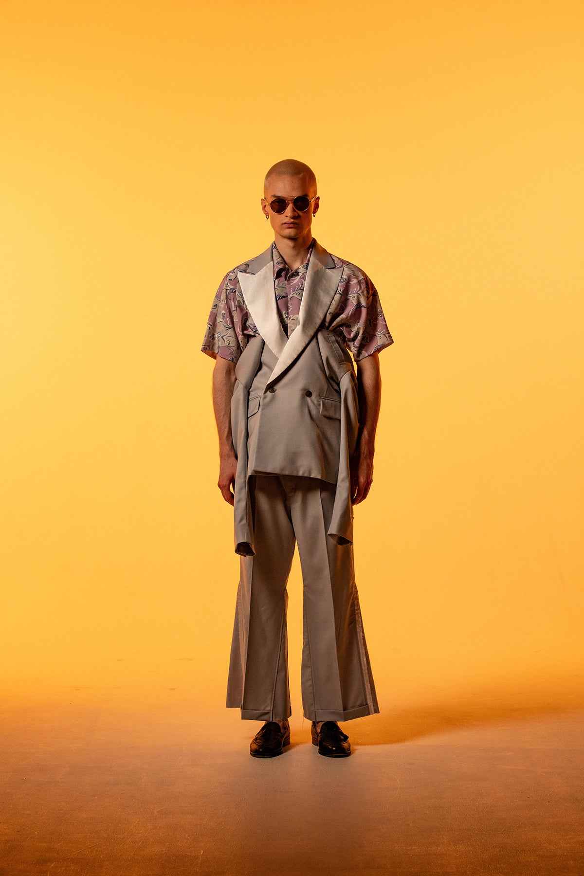 Classic Double Brested Tailored Jacket - Montana's Gray
