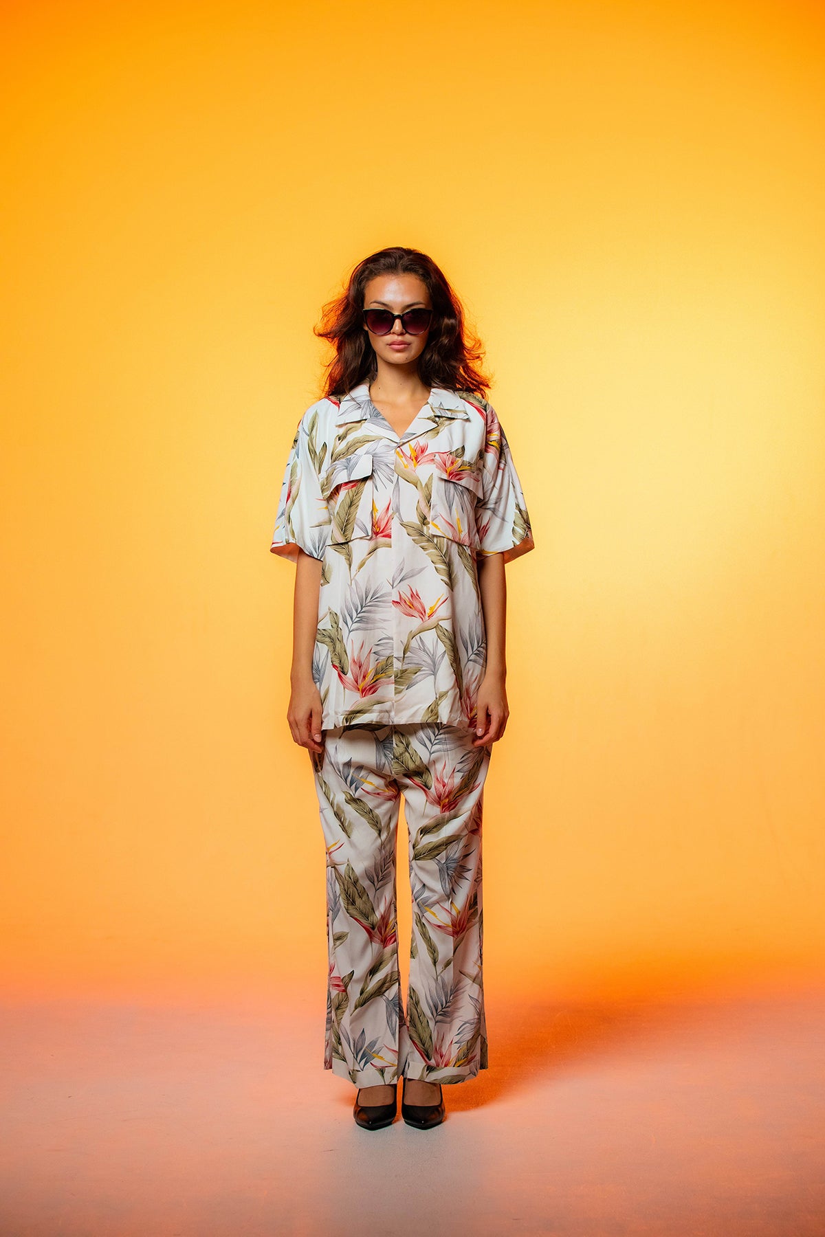 Classic Print Trousers - Botanical