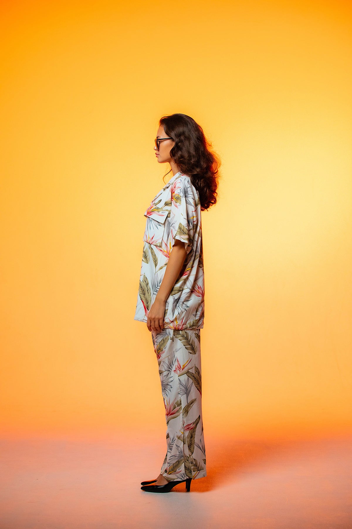 Classic Print Trousers - Botanical