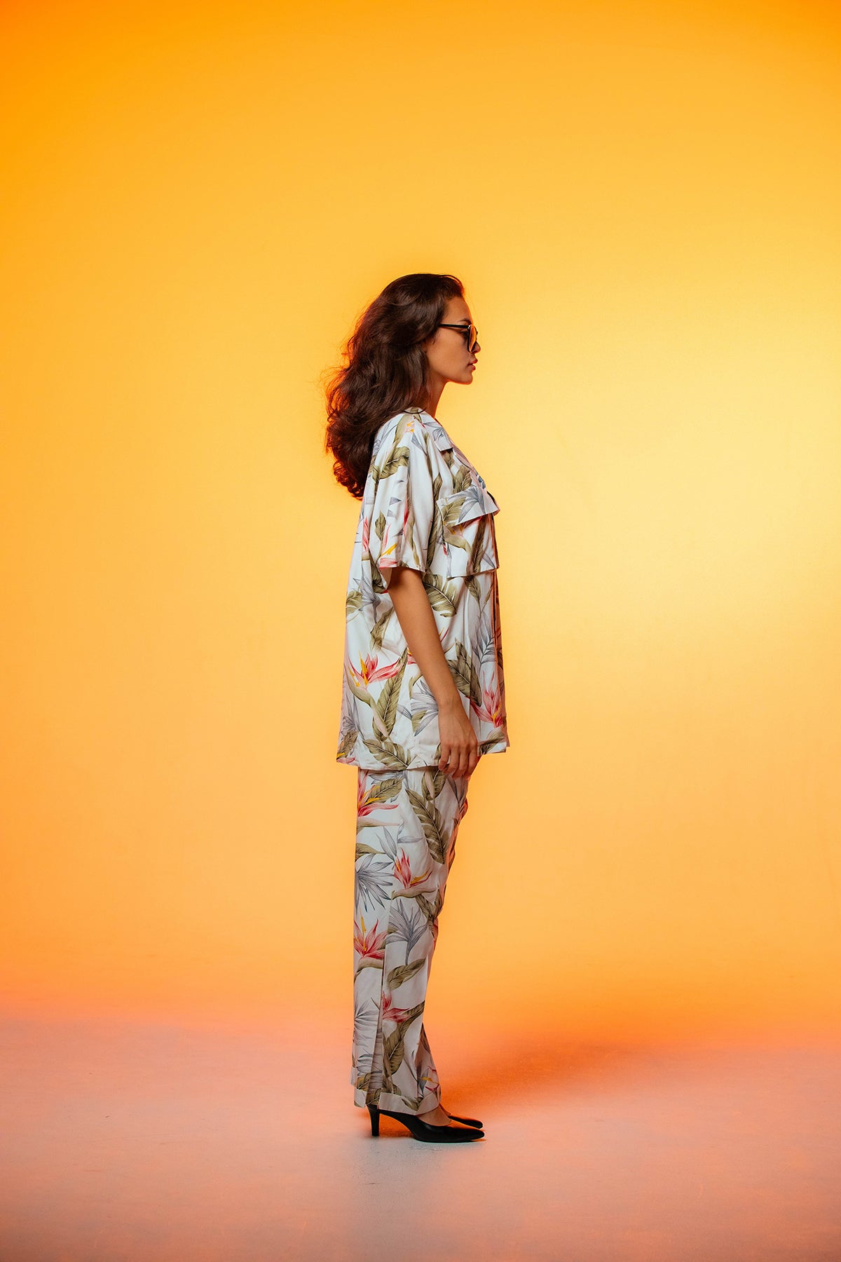 Classic Print Trousers - Botanical