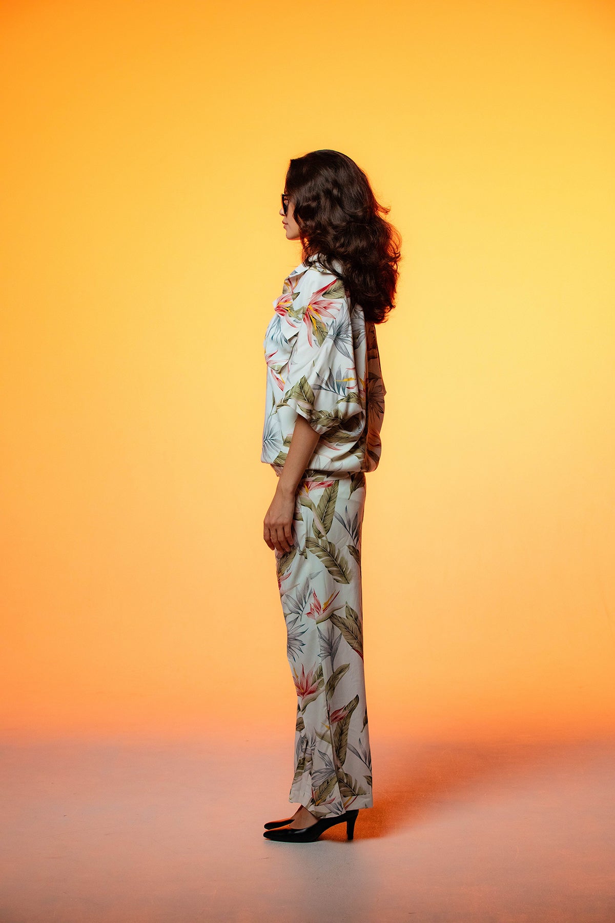 Classic Print Trousers - Botanical