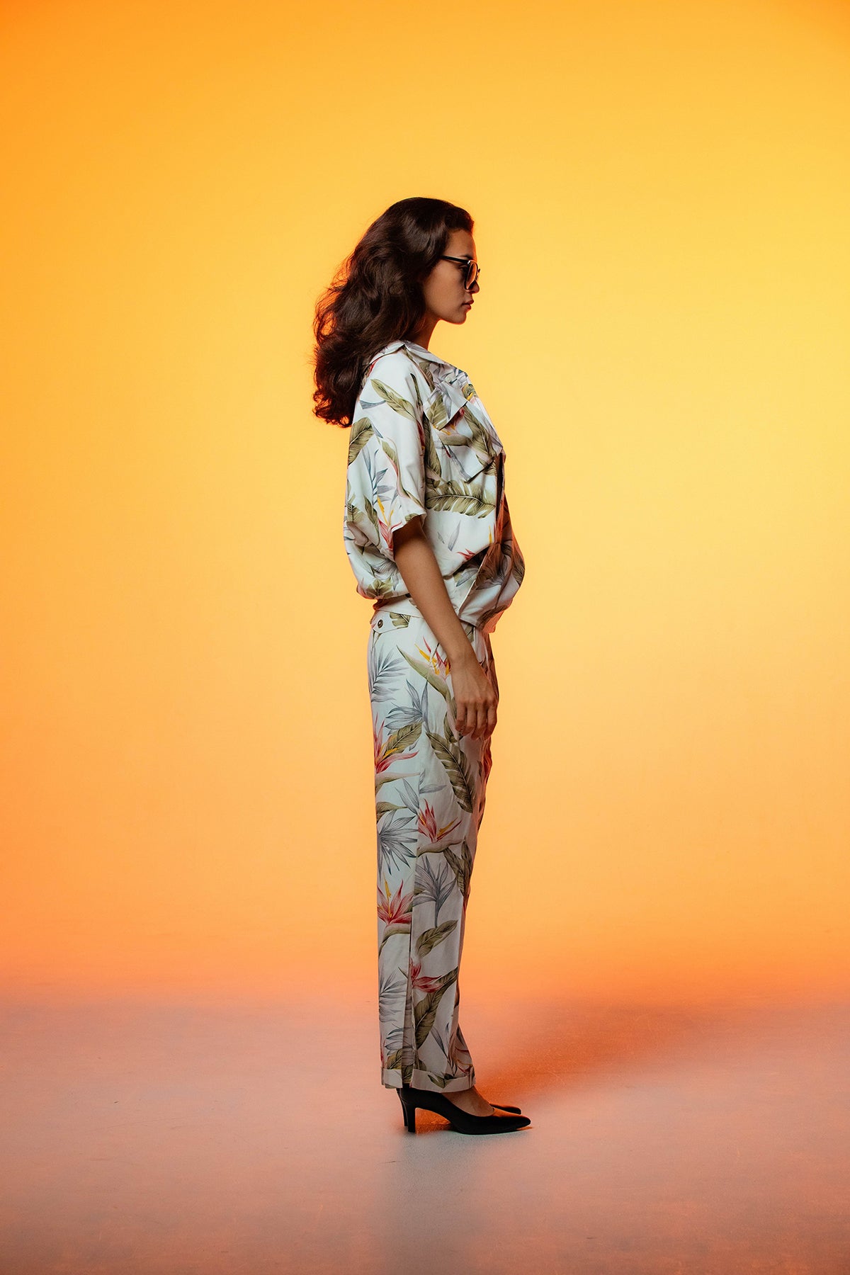 Classic Print Trousers - Botanical