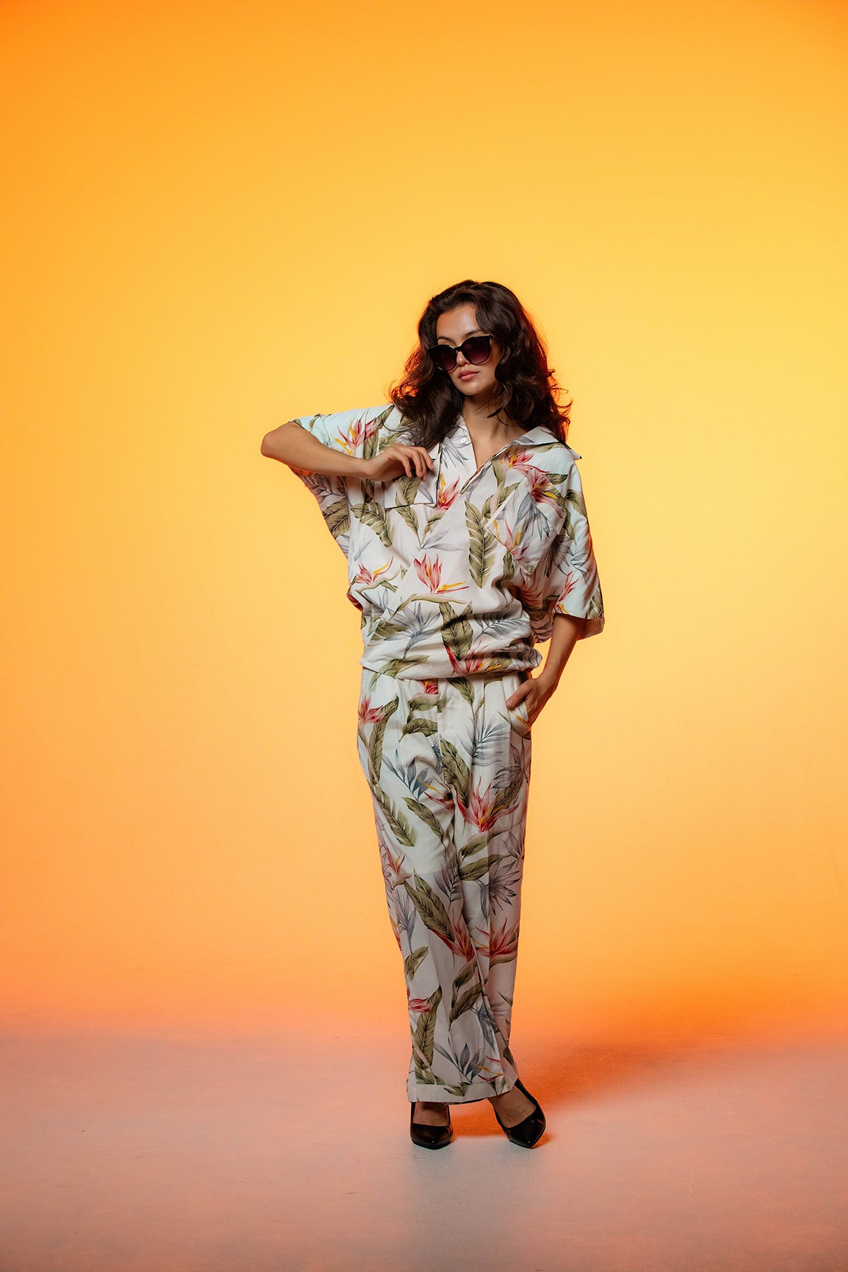 Classic Print Trousers - Botanical