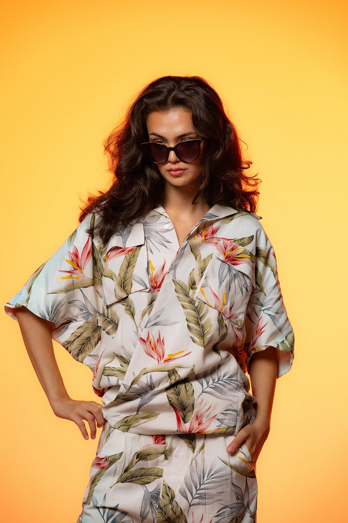 Classic Print Trousers - Botanical