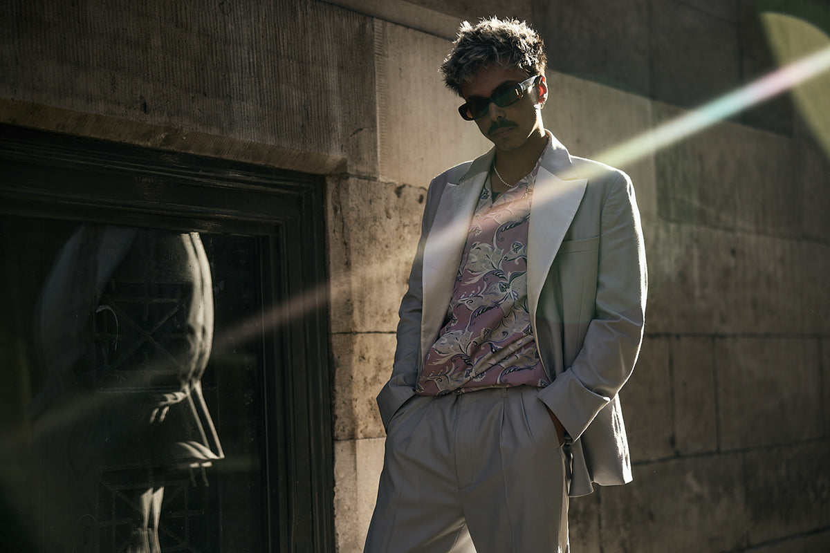 Classic Gabardine Trousers "Montana's Gray"